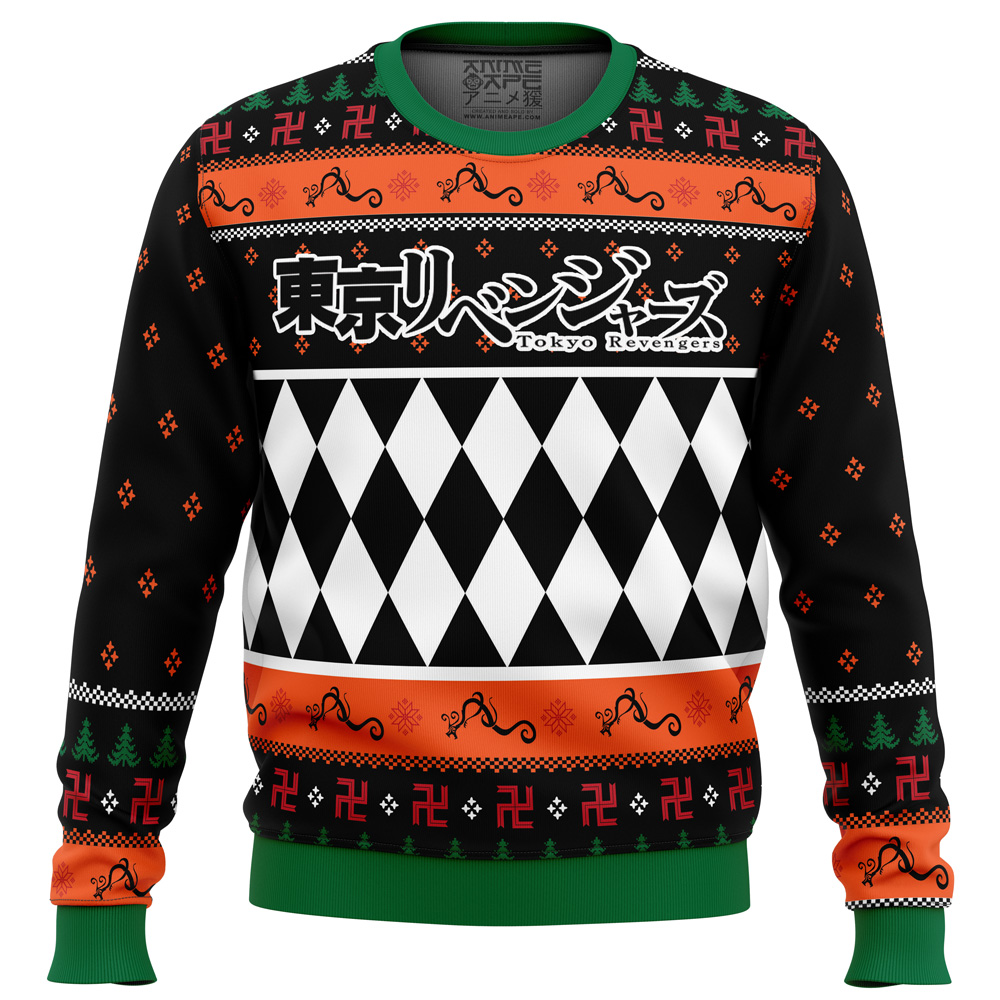 Tokyo Gang Tokyo Revengers Ugly Christmas Sweater- Best Christmas Gifts 2023