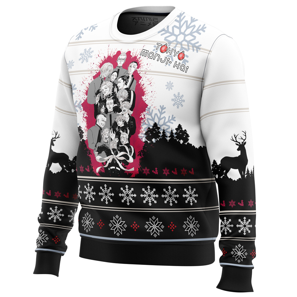 Toman Tokyo Revengers Ugly Christmas Sweater- Best Christmas Gifts 2023