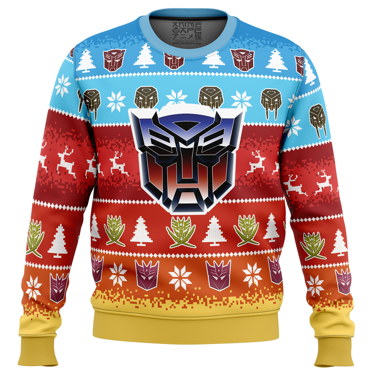 Transformers Ugly Christmas Sweater- Best Christmas Gifts 2023