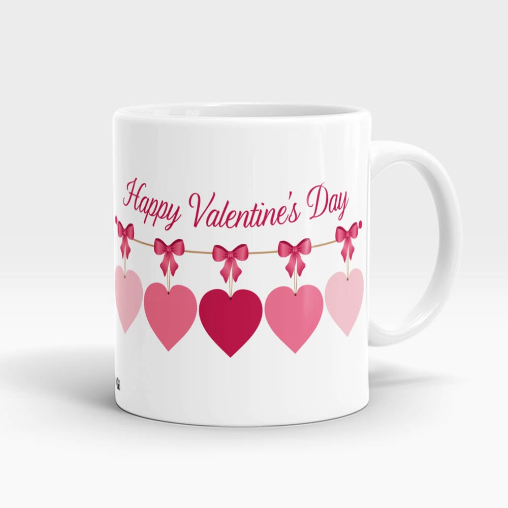 Valentine’s Day Hearts Mug