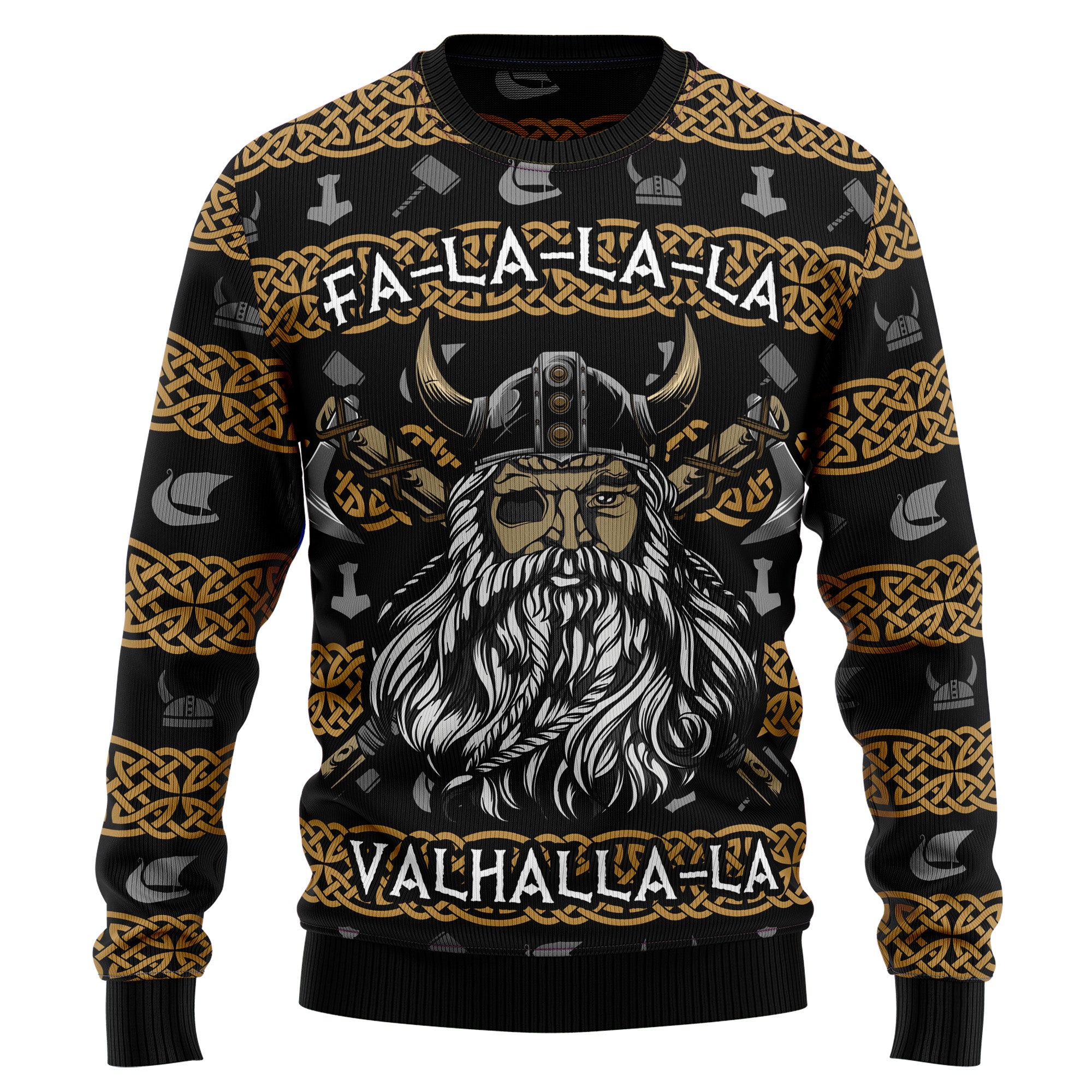 Valhalla La La La HZ92521 Ugly Christmas Sweater- Best Christmas Gifts 2023