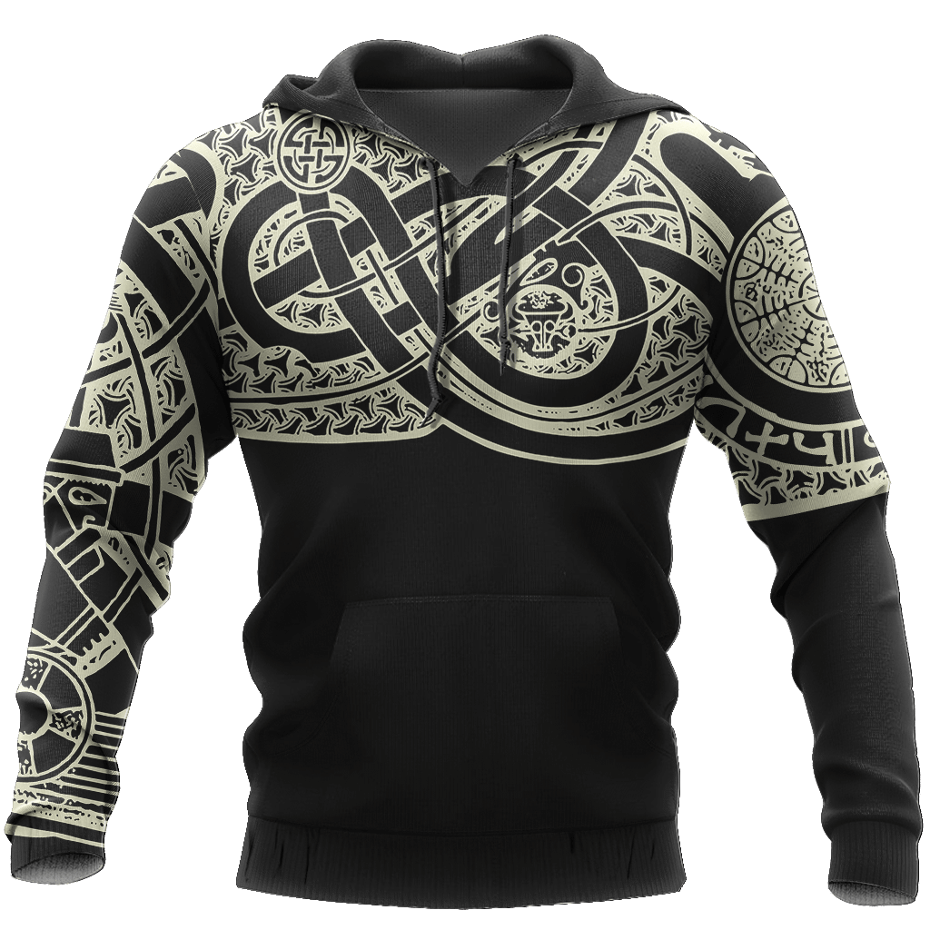 Viking Beautiful Unisex 3D Hoodie