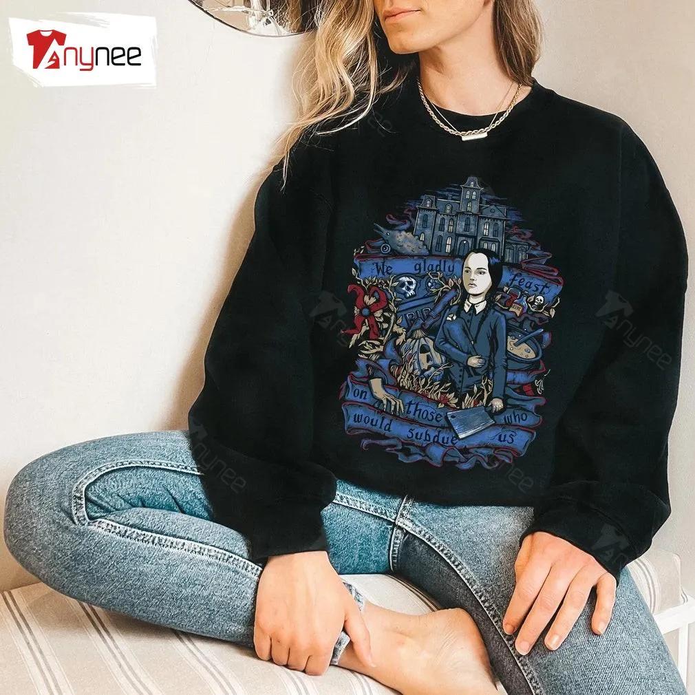 Wednesday Addams Sweatshirt 2022 Wednesday TV Series