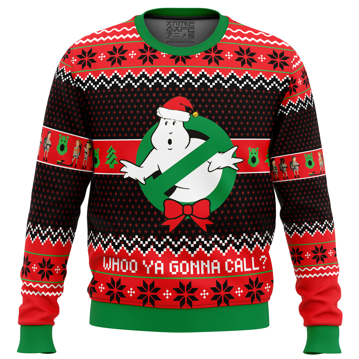 Who you gonna call? Ghostbusters Christmas Sweater- Best Christmas Gifts 2023