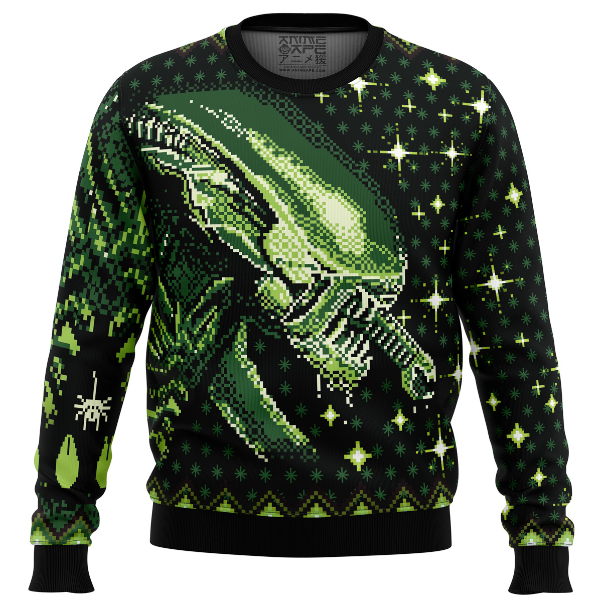 Xenomorph Alien Ugly Christmas Sweater- Best Christmas Gifts 2023