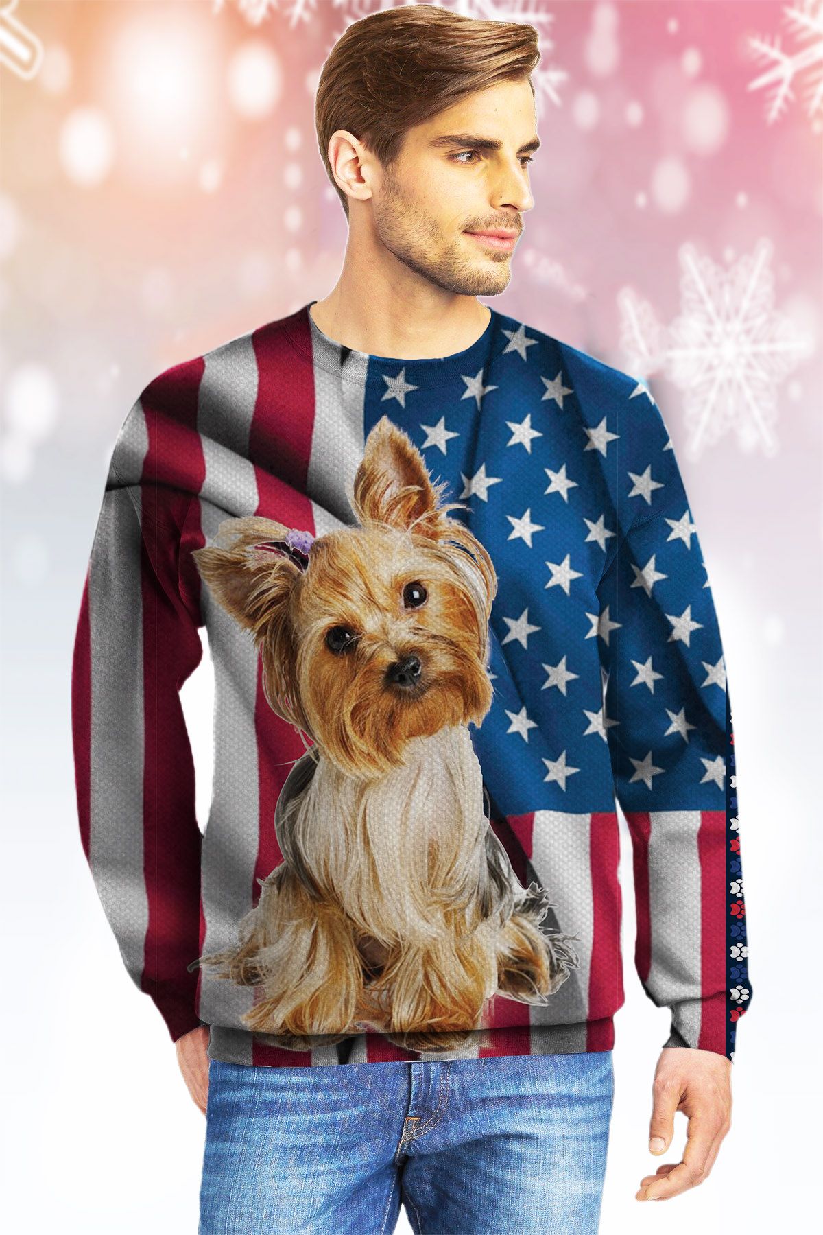 YorkshireTerrier  Ugly Christmas Sweater- Best Christmas Gifts 2023