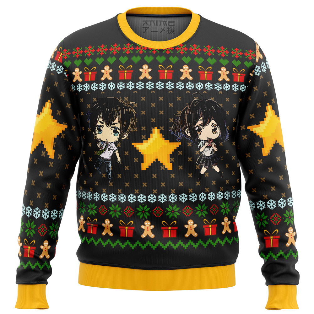 Your Name Kimi No Na Wa Ugly Christmas Sweater- Best Christmas Gifts 2023