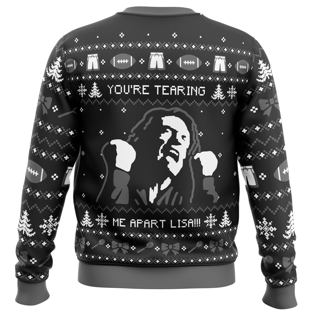 You’re Tearing Me Apart Lisa The Room Ugly Christmas Sweater- Best Christmas Gifts 2023